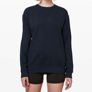 Lululemon All Yours True Navy Crewneck